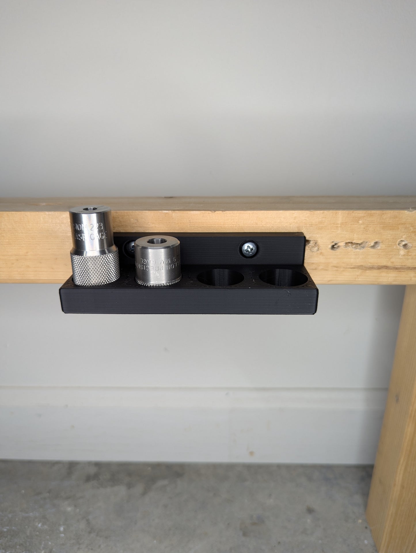 Dillon Case Gauge Mount - Wall | Reloading Holder Storage Rack