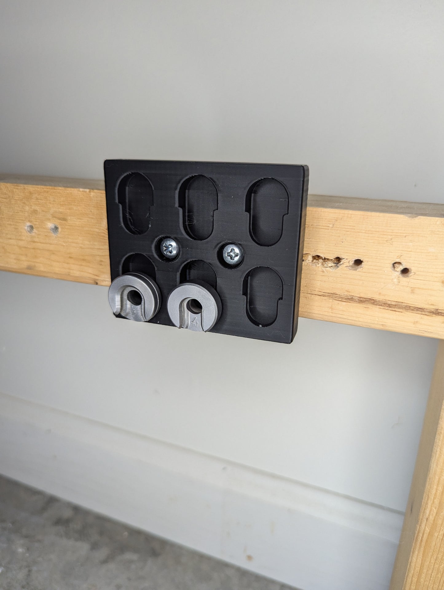 Shell Holder Mount - Wall | Reloading Holder Storage Rack