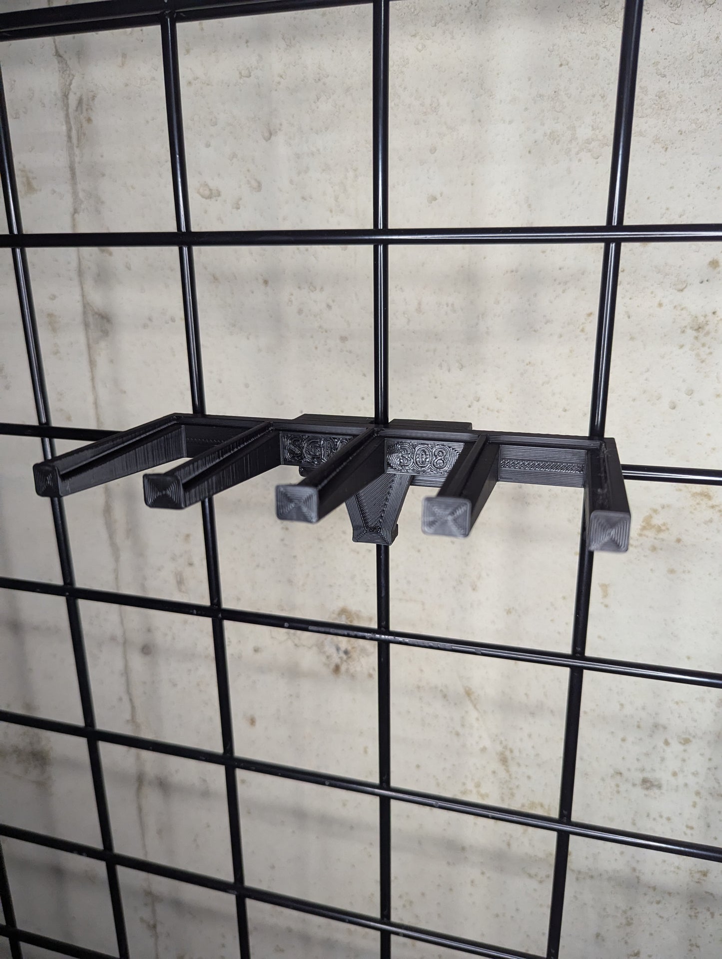 Mount for Saiga SGM 308 / 762 Mags - Gridwall | Magazine Holder Storage Rack