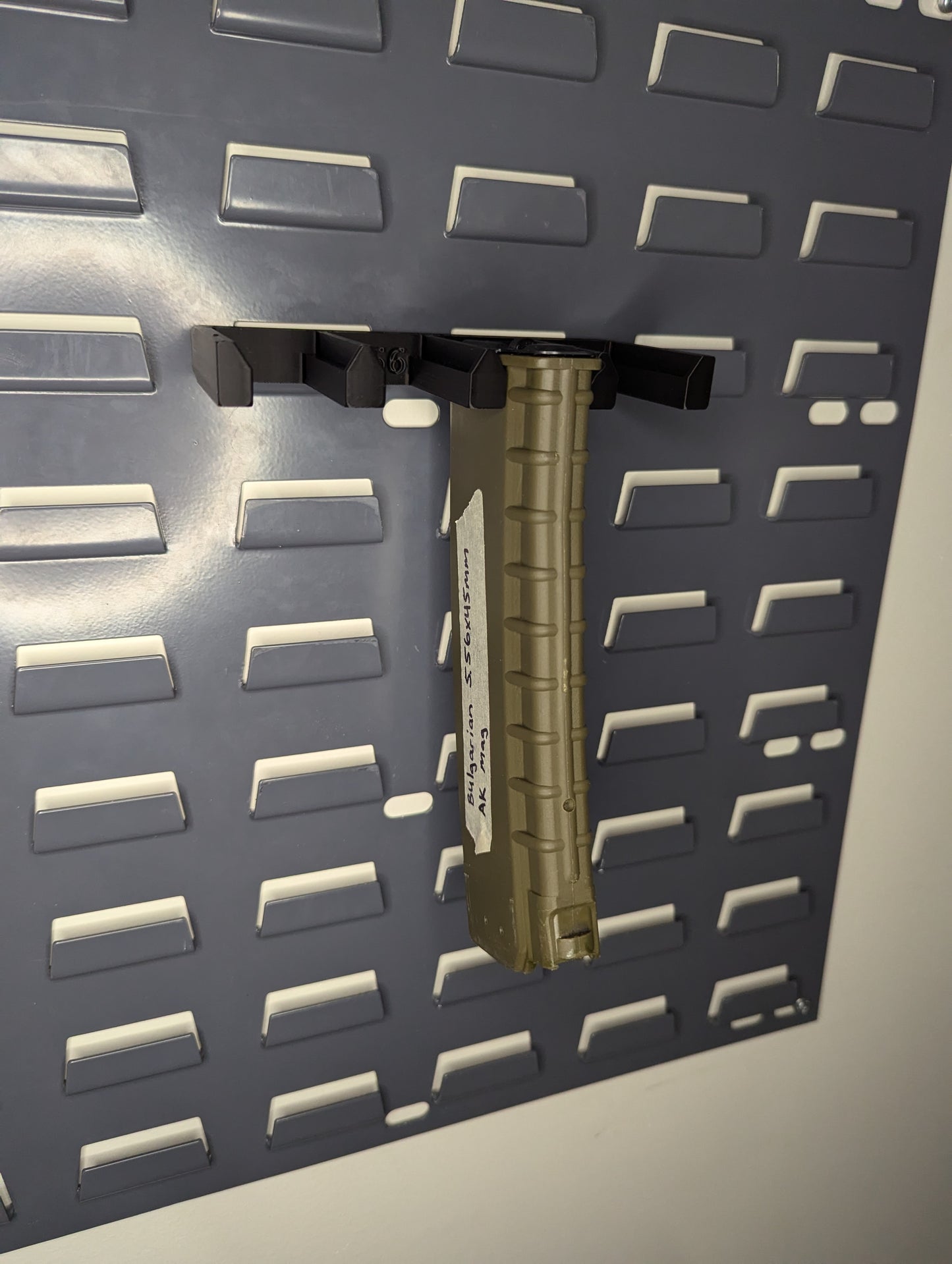 Mount for 556 AK-74 Bulgarian Mags - SecureIt / Akro-Mils | Magazine Holder Storage Rack