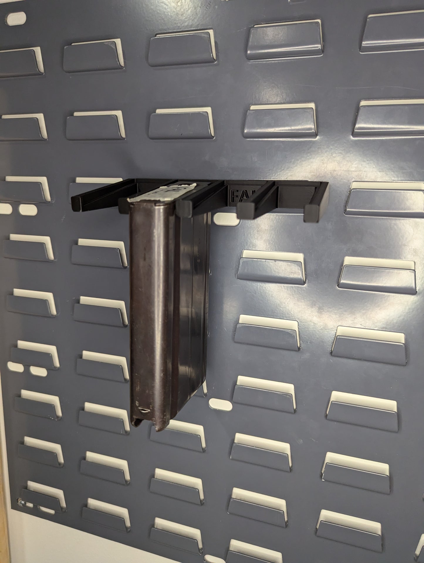 Mount for FN FAL 20 Round Mags - SecureIt / Akro-Mils | Magazine Holder Storage Rack