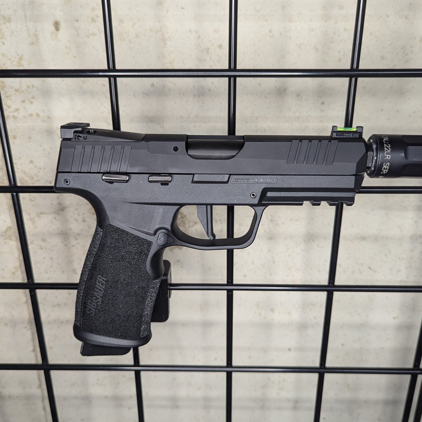 Magwell Mount for Sig P322 - Gridwall | Handgun Holder Storage Rack