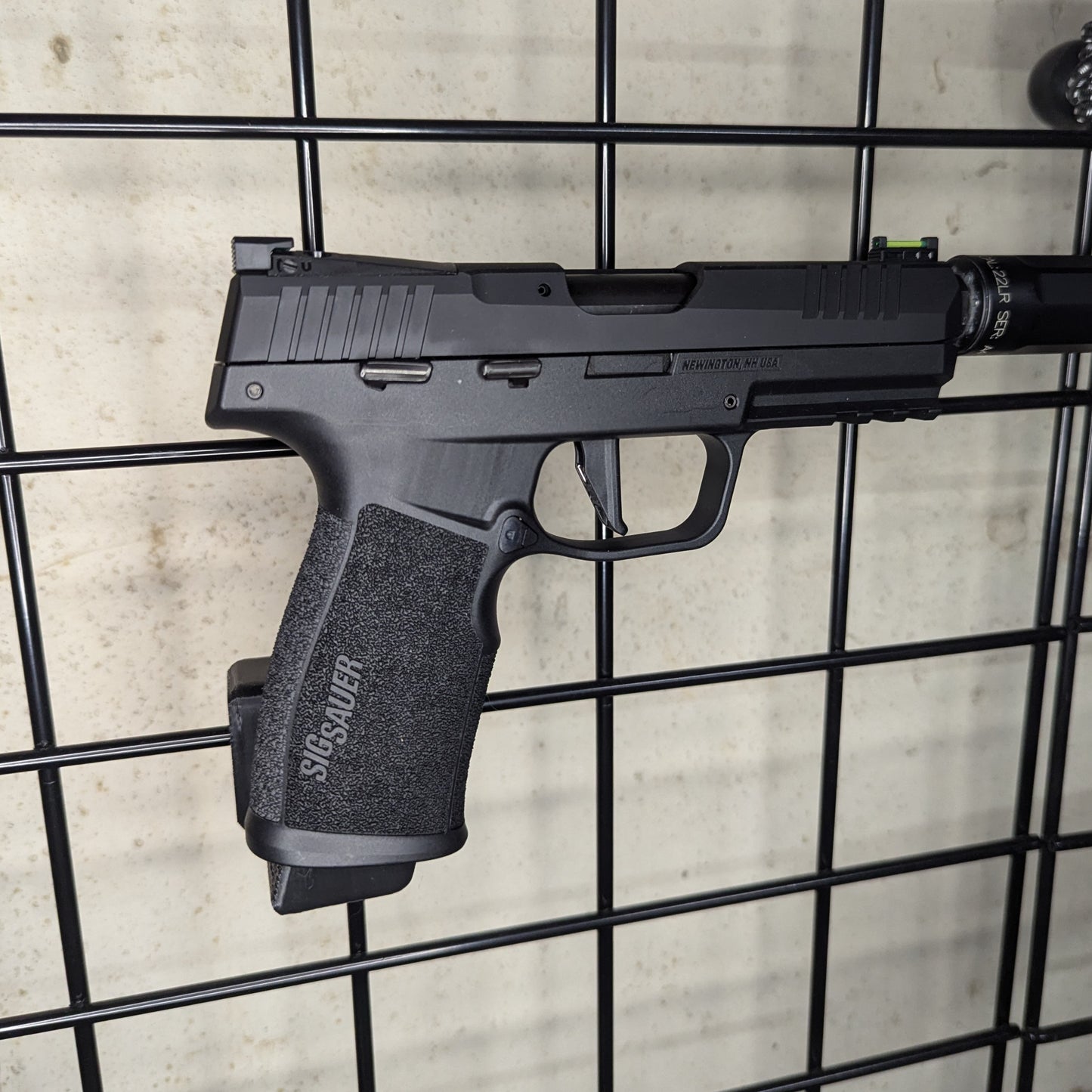 Magwell Mount for Sig P322 - Gridwall | Handgun Holder Storage Rack