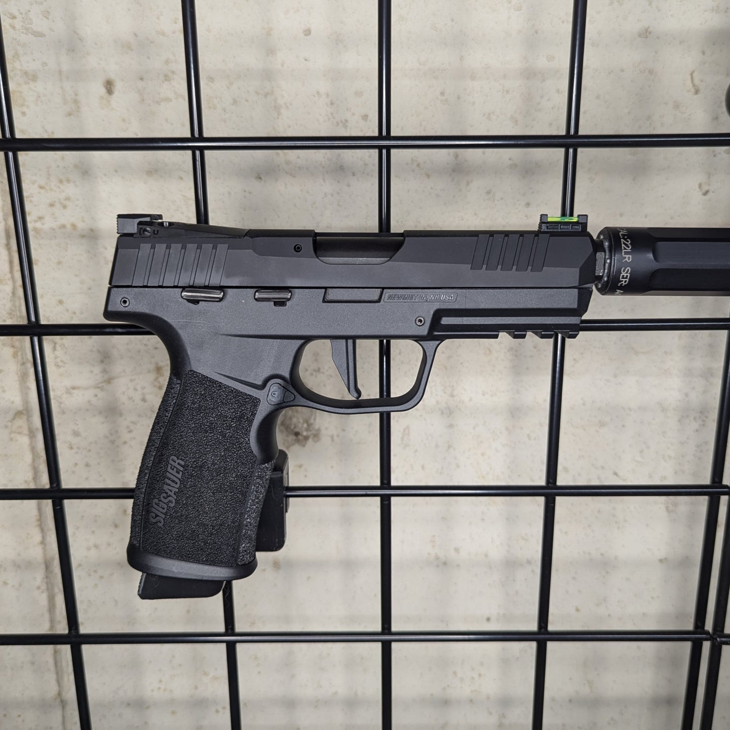 Magwell Mount for Sig P322 - Gridwall | Handgun Holder Storage Rack