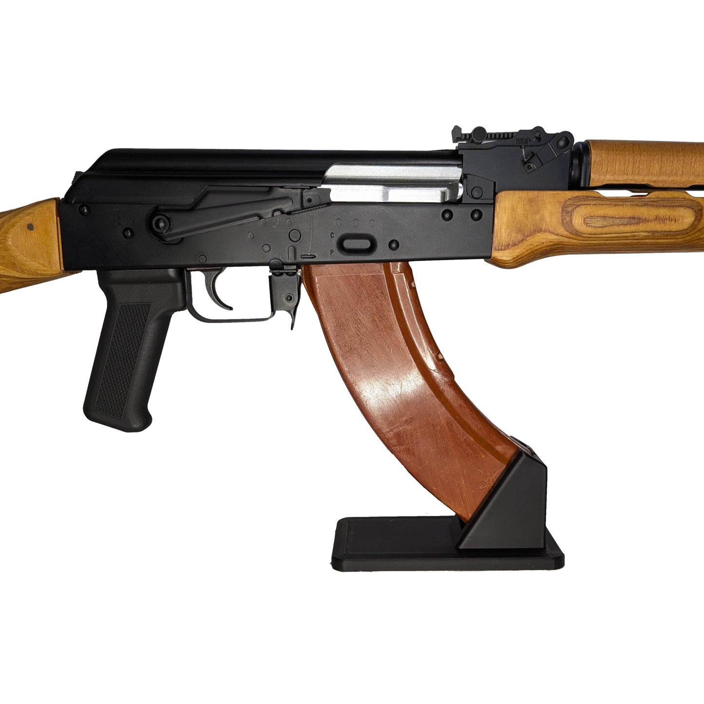 Display Stand for AK47 762 (Bakelite Mag) | Rifle Holder Storage Rack