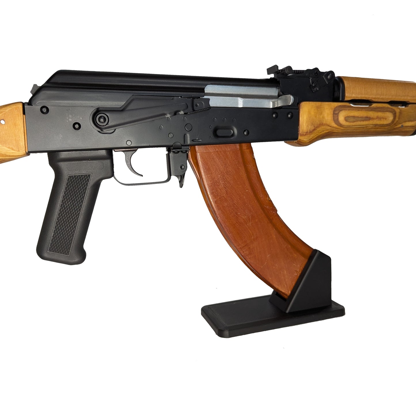 Display Stand for AK47 762 (Bakelite Mag) | Rifle Holder Storage Rack