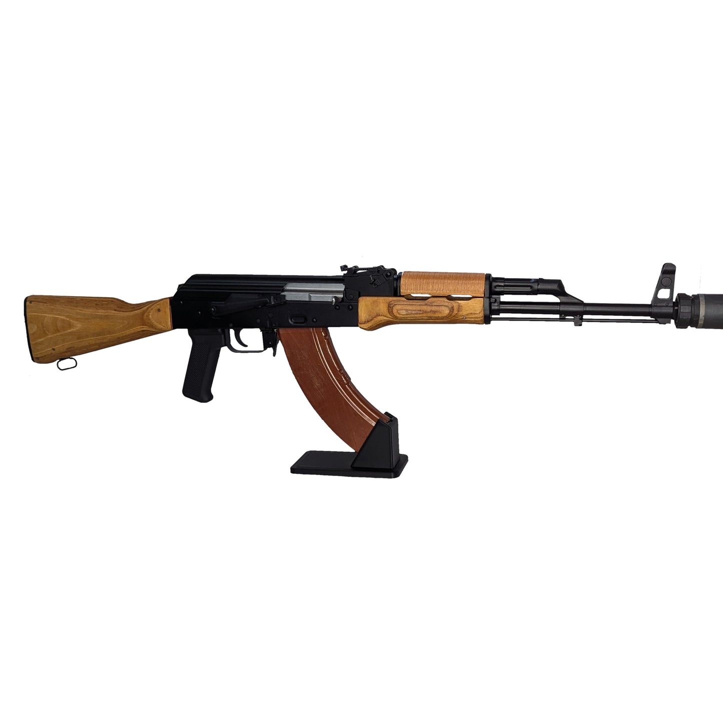 Display Stand for AK47 762 (Bakelite Mag) | Rifle Holder Storage Rack
