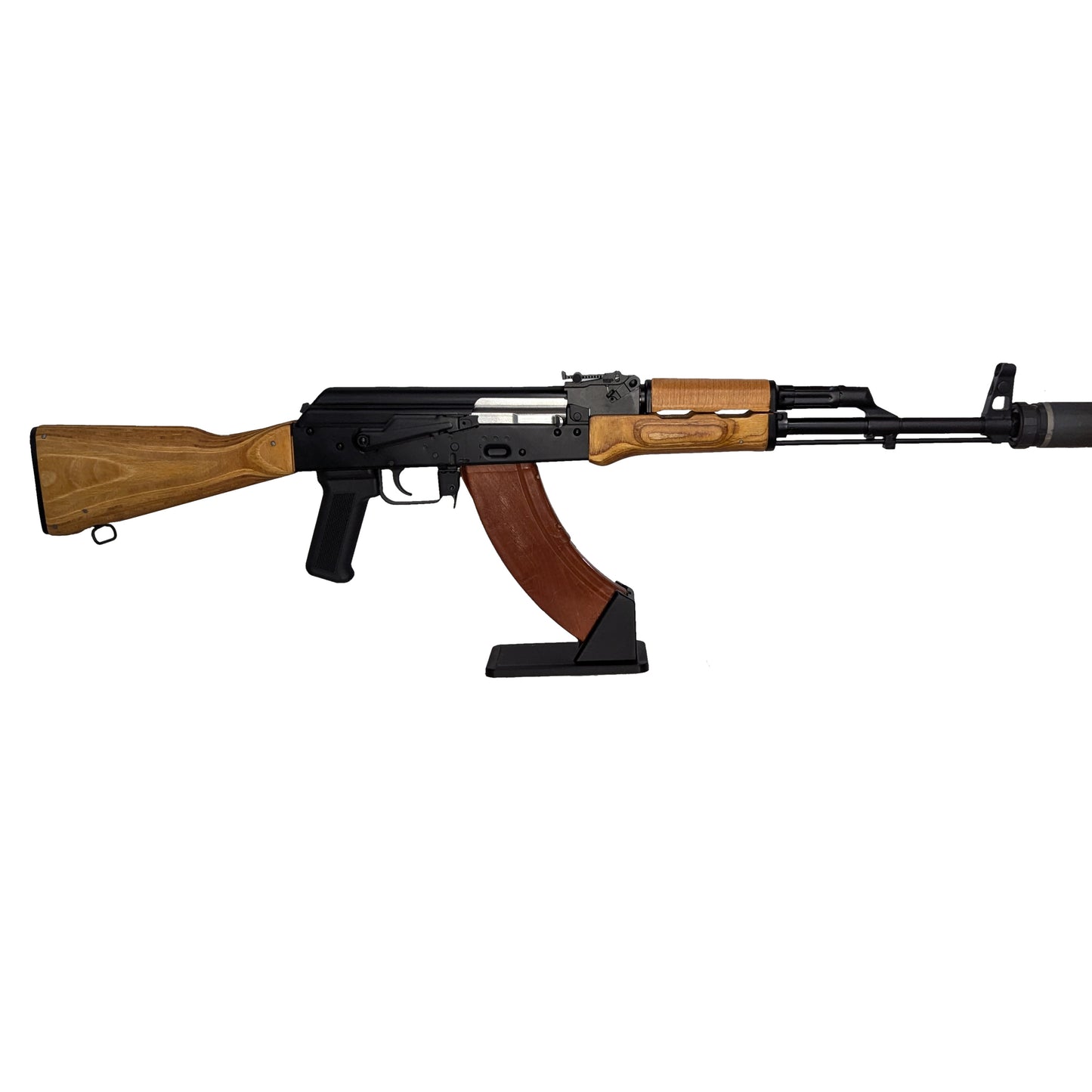 Display Stand for AK47 762 (Bakelite Mag) | Rifle Holder Storage Rack