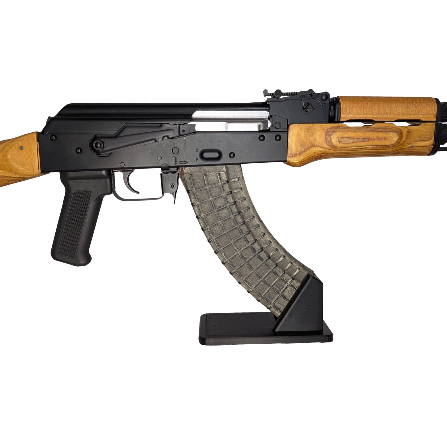 Display Stand for AK47 762 (Circle 10 Mag) | Rifle Holder Storage Rack