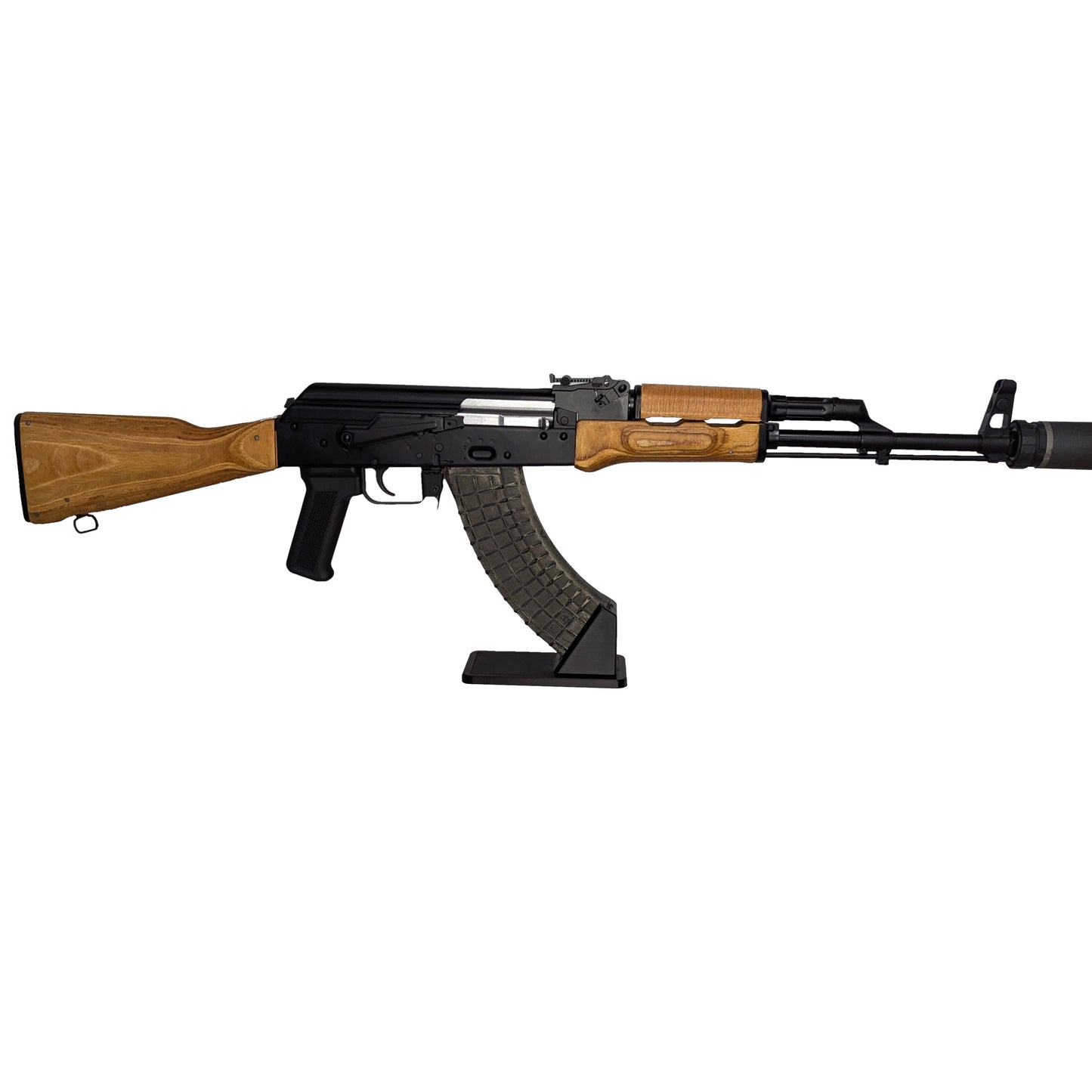 Display Stand for AK47 762 (Circle 10 Mag) | Rifle Holder Storage Rack