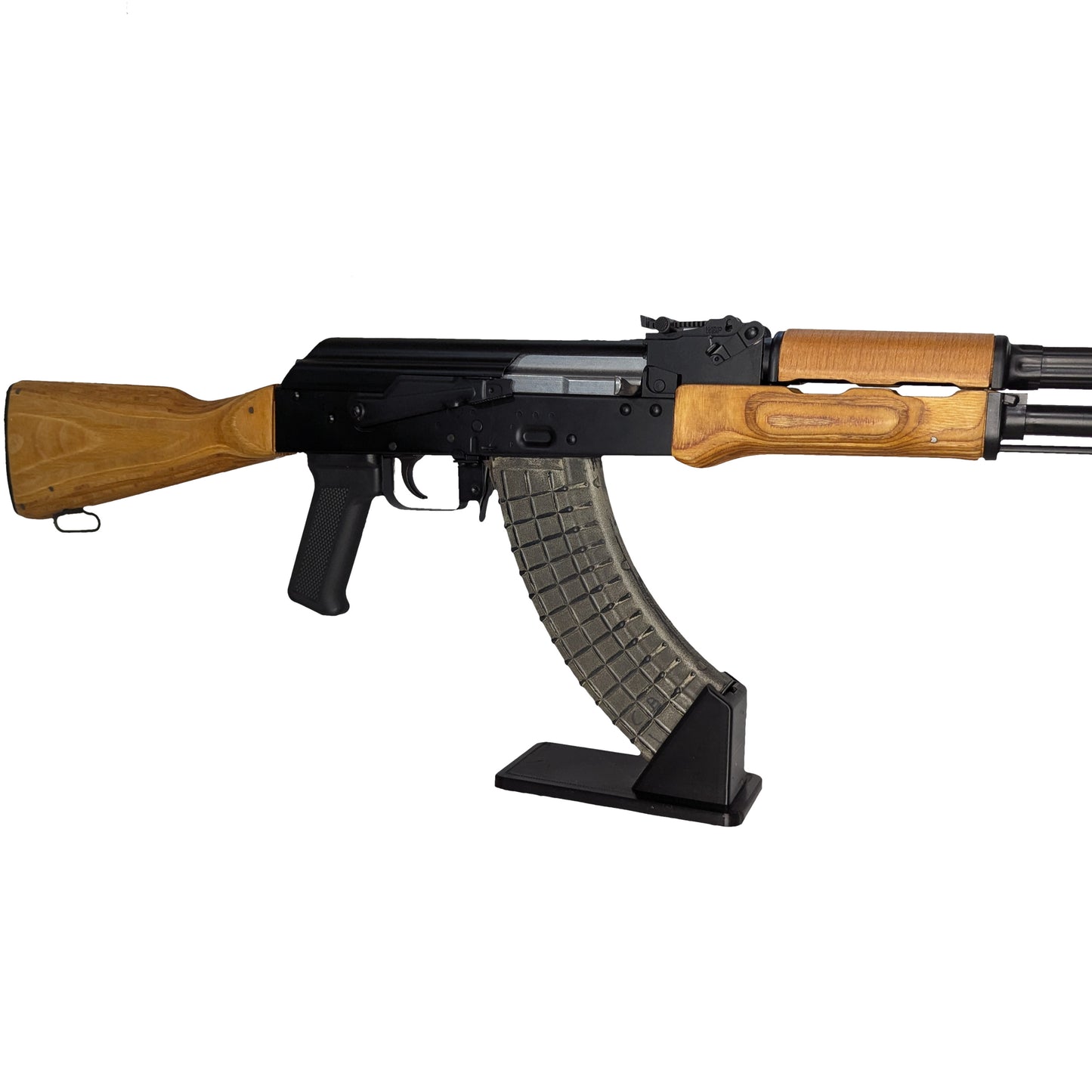Display Stand for AK47 762 (Circle 10 Mag) | Rifle Holder Storage Rack