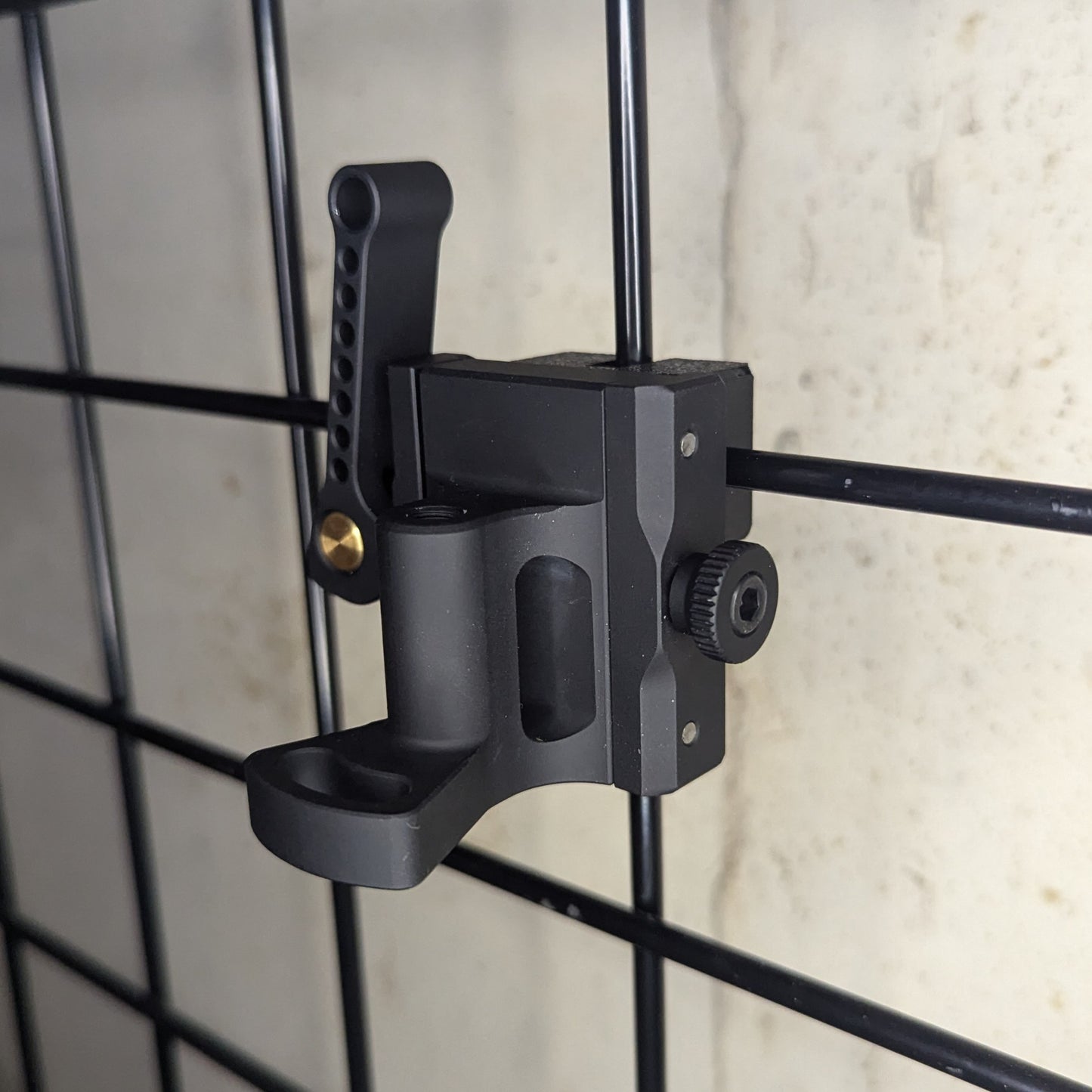 Arca Rail Accessory Mount Vertical - Gridwall | Gear Holder Storage Rack