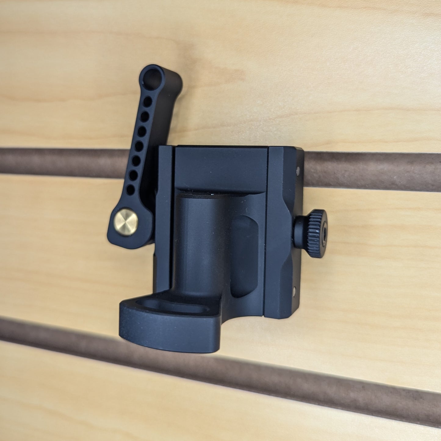 Arca Rail Accessory Mount Vertical - Slatwall | Gear Holder Storage Rack