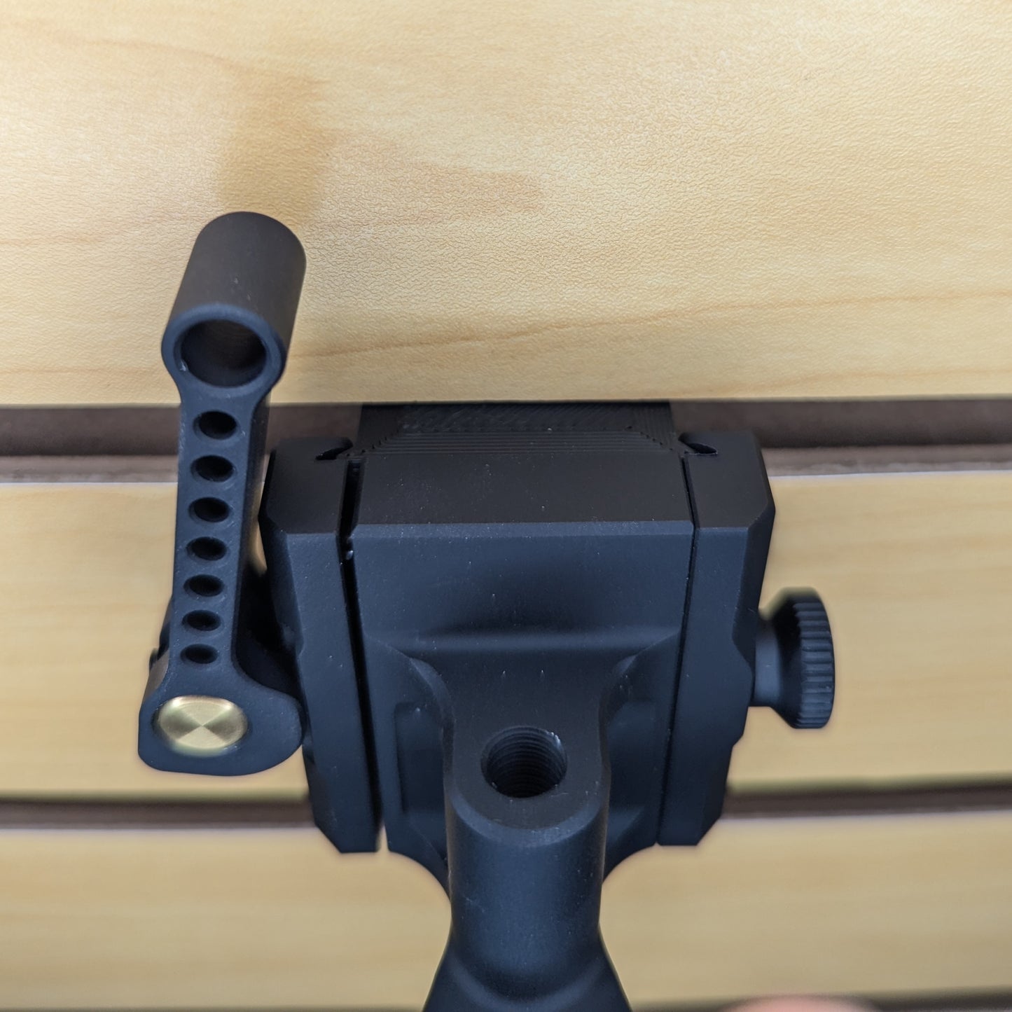 Arca Rail Accessory Mount Vertical - Slatwall | Gear Holder Storage Rack