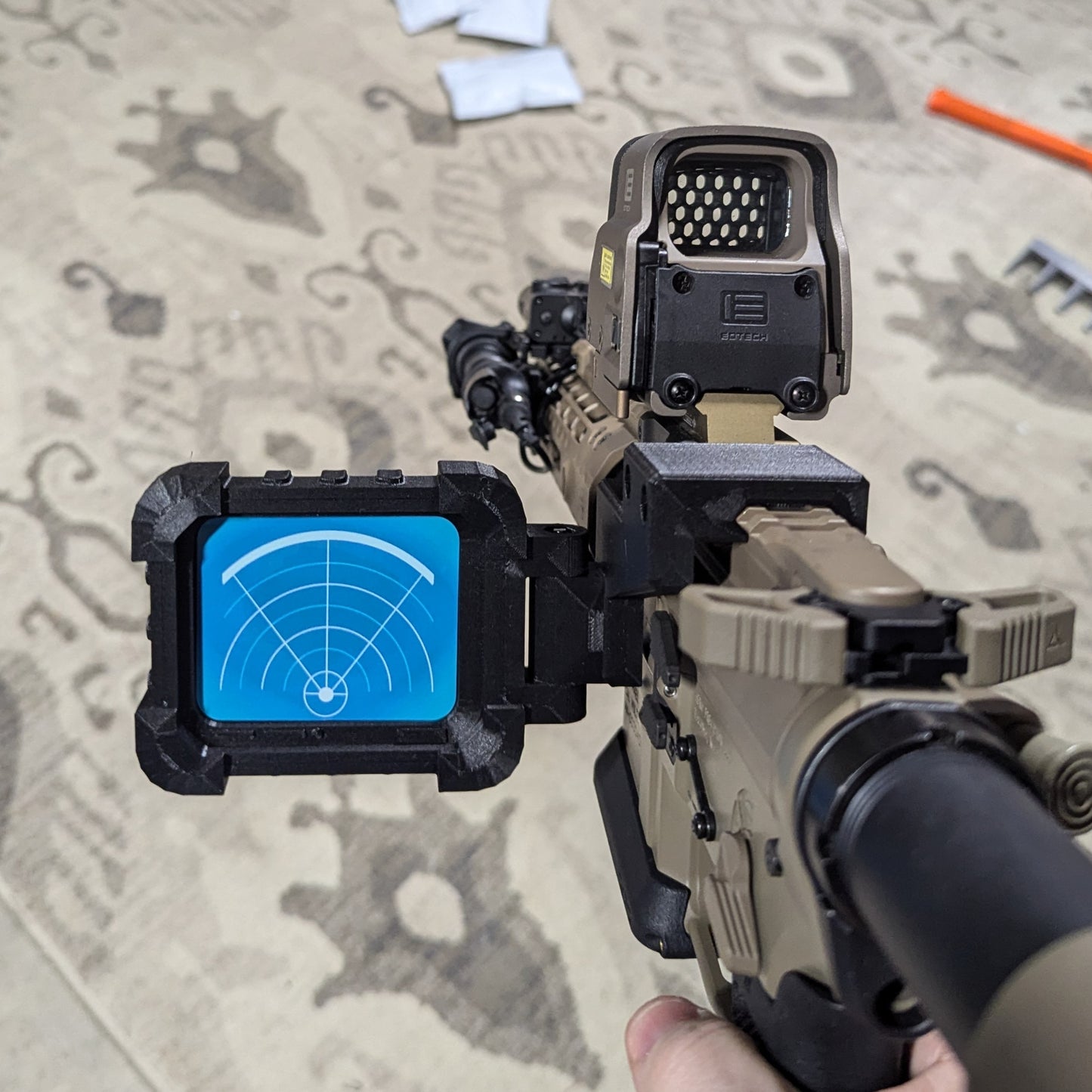 Prop Life Radar Attachment with Stickers