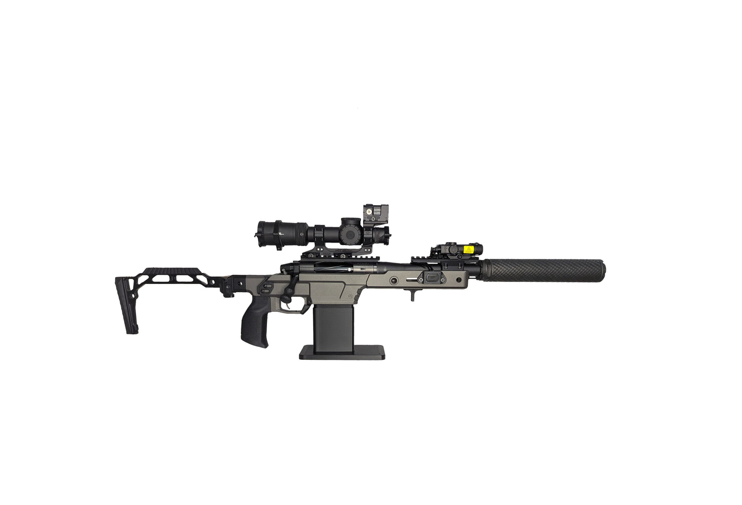 Display Stand for AICS SA (Aero Solus) | Rifle Holder Storage Rack