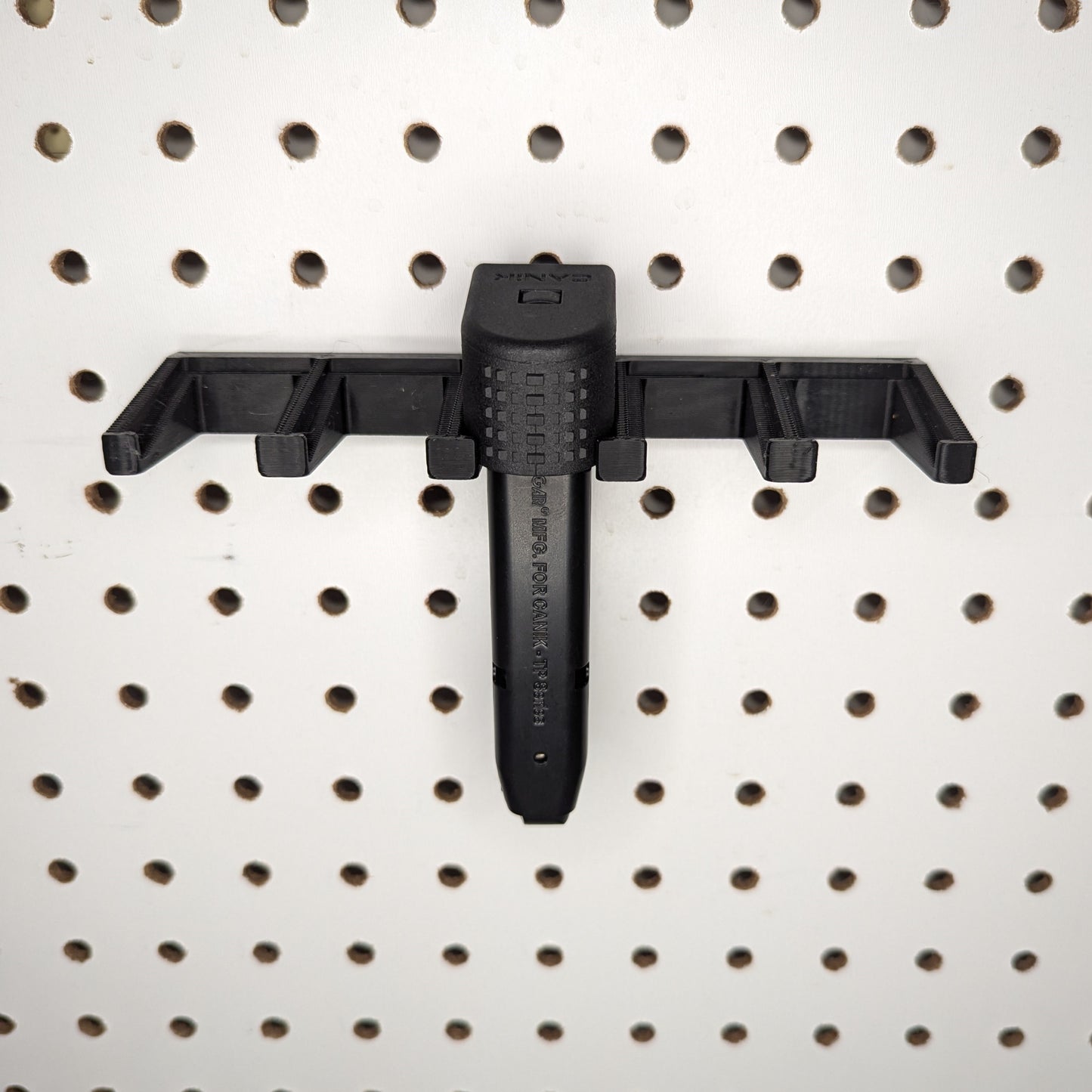 Mount for Canik METE MC9 9mm Mags - Pegboard / IKEA Skadis / Wall Control / Vaultek | Magazine Holder Storage Rack