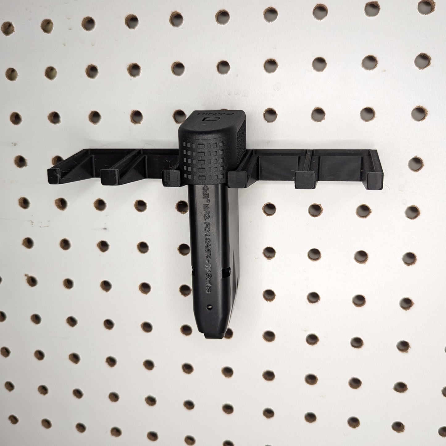 Mount for Canik METE MC9 9mm Mags - Pegboard / IKEA Skadis / Wall Control / Vaultek | Magazine Holder Storage Rack