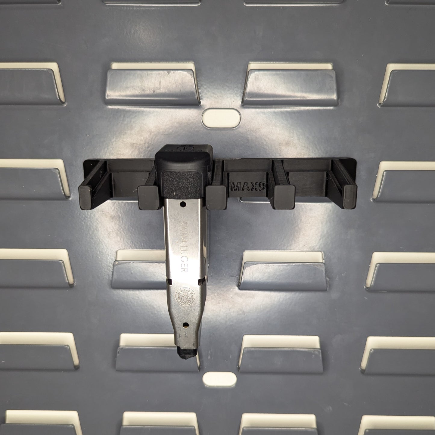 Mount for Ruger MAX-9 9mm Mags - SecureIt / Akro-Mils | Magazine Holder Storage Rack