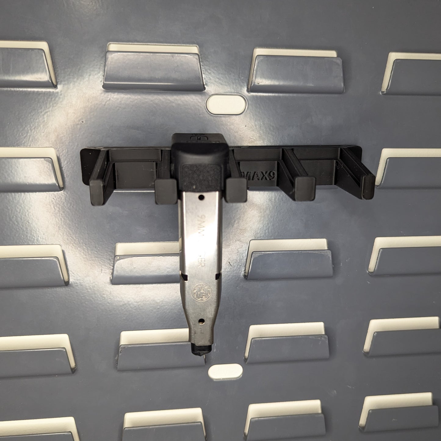 Mount for Ruger MAX-9 9mm Mags - SecureIt / Akro-Mils | Magazine Holder Storage Rack