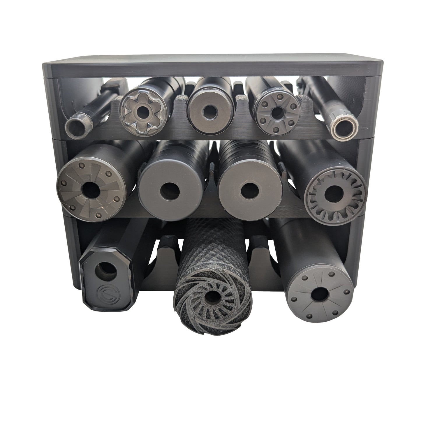 Modular Silencer Display Rack / Shelf | Silencer Holder Storage Rack