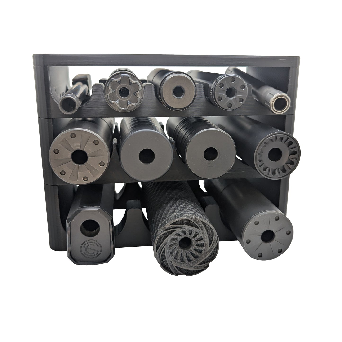 Modular Silencer Display Rack / Shelf | Silencer Holder Storage Rack