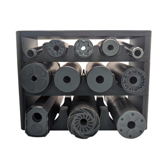Modular Silencer Display Rack / Shelf  | Suppressor Holder Storage Rack