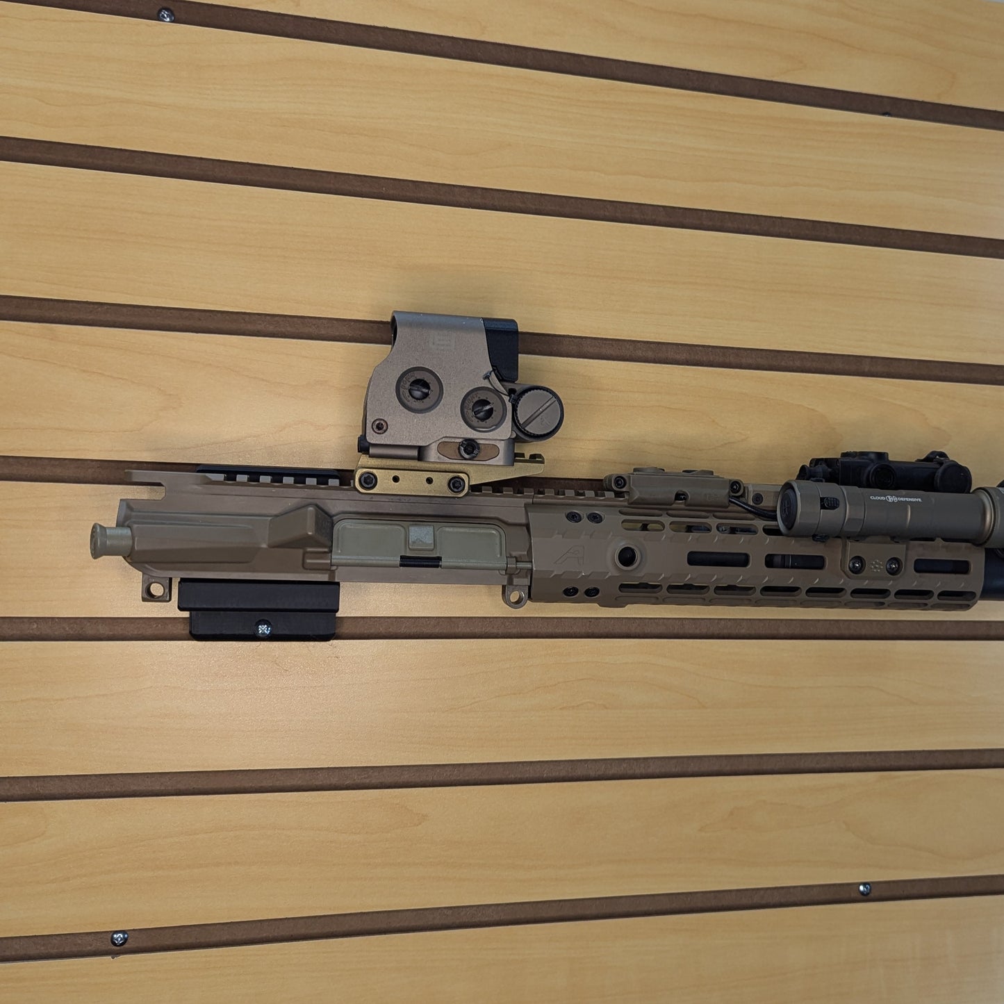 AR 15 Upper Receiver Horizontal Insert Mount - Slatwall | Rifle Holder Storage Rack