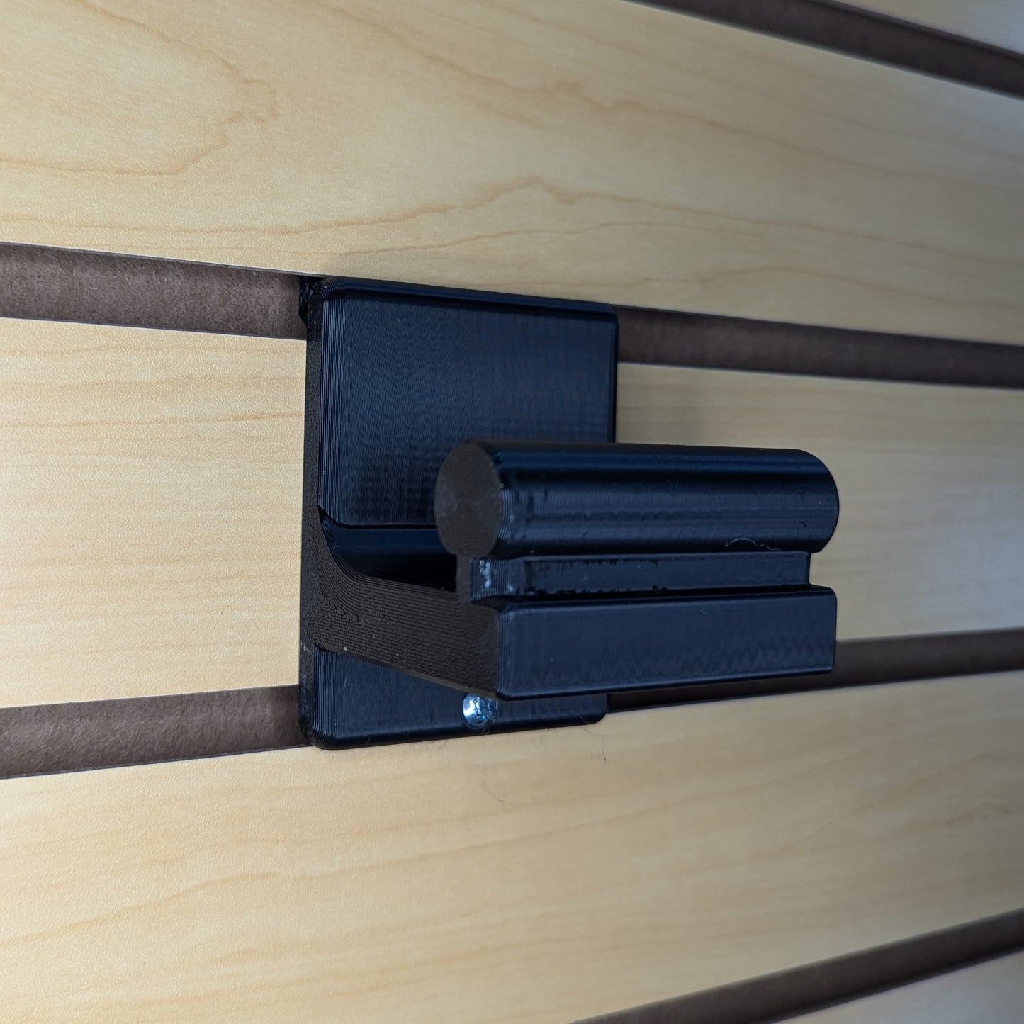 AR 15 Upper Receiver Horizontal Insert Mount - Slatwall | Rifle Holder Storage Rack