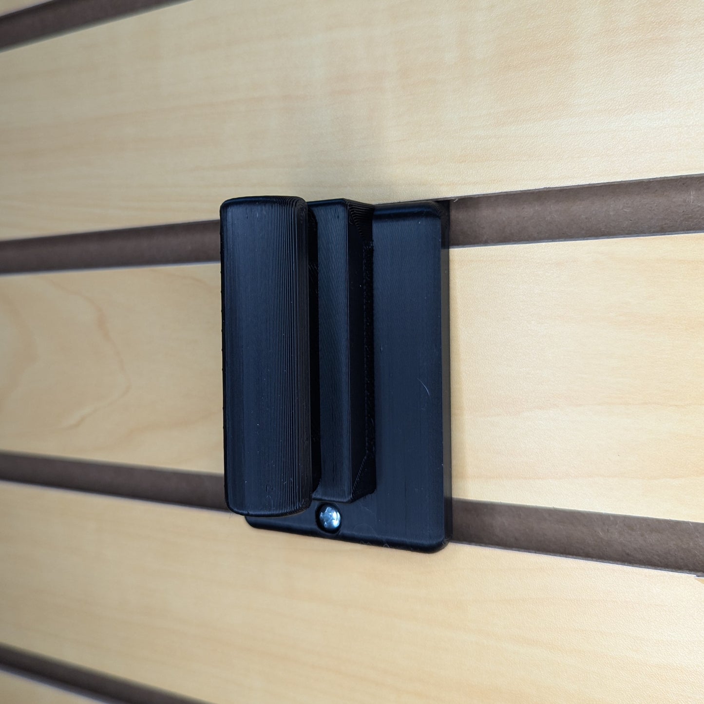 AR 15 Upper Receiver Vertical Insert Mount - Slatwall | Rifle Holder Storage Rack