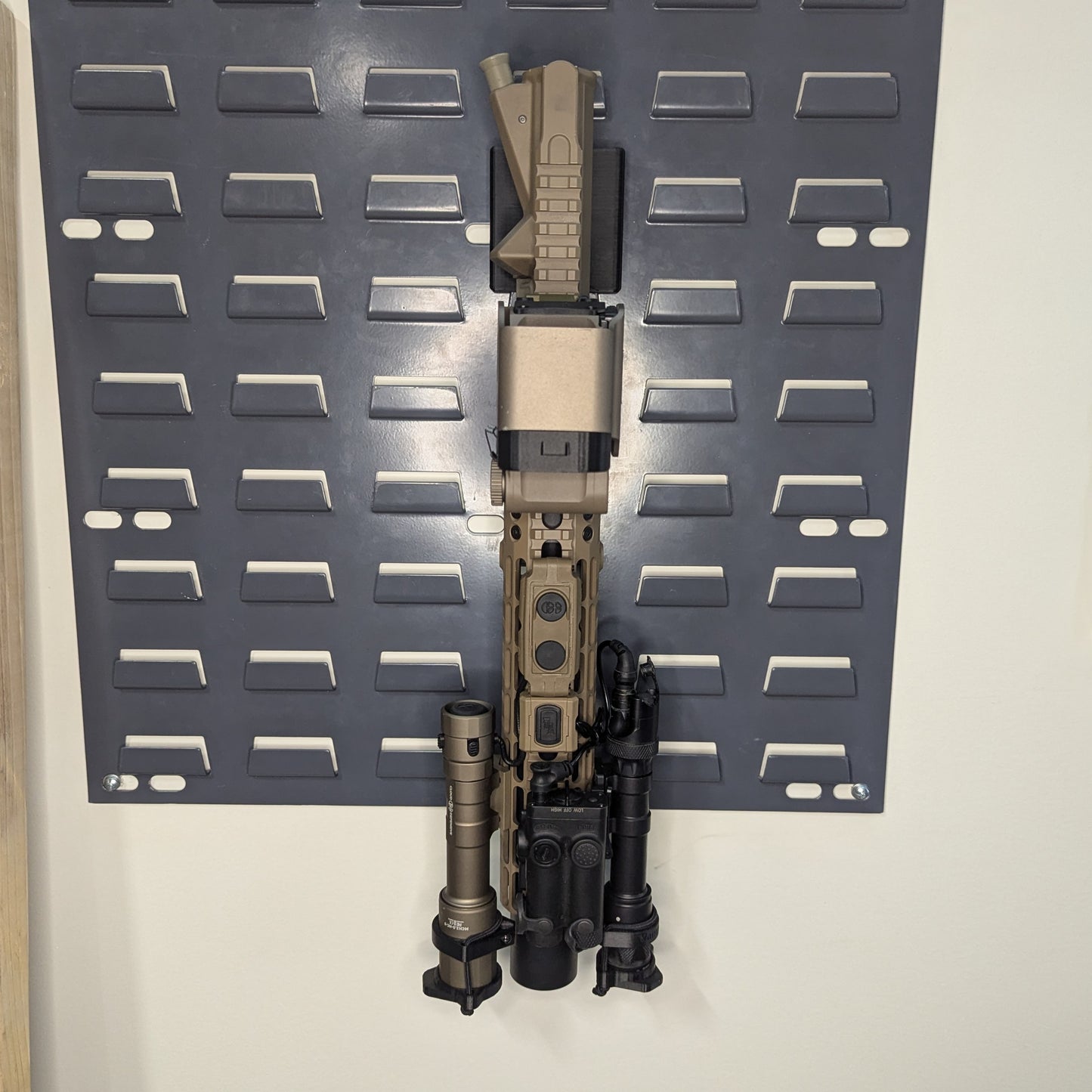 AR 15 Upper Receiver Vertical Insert Mount - SecureIt / Akro-Mils | Rifle Holder Storage Rack
