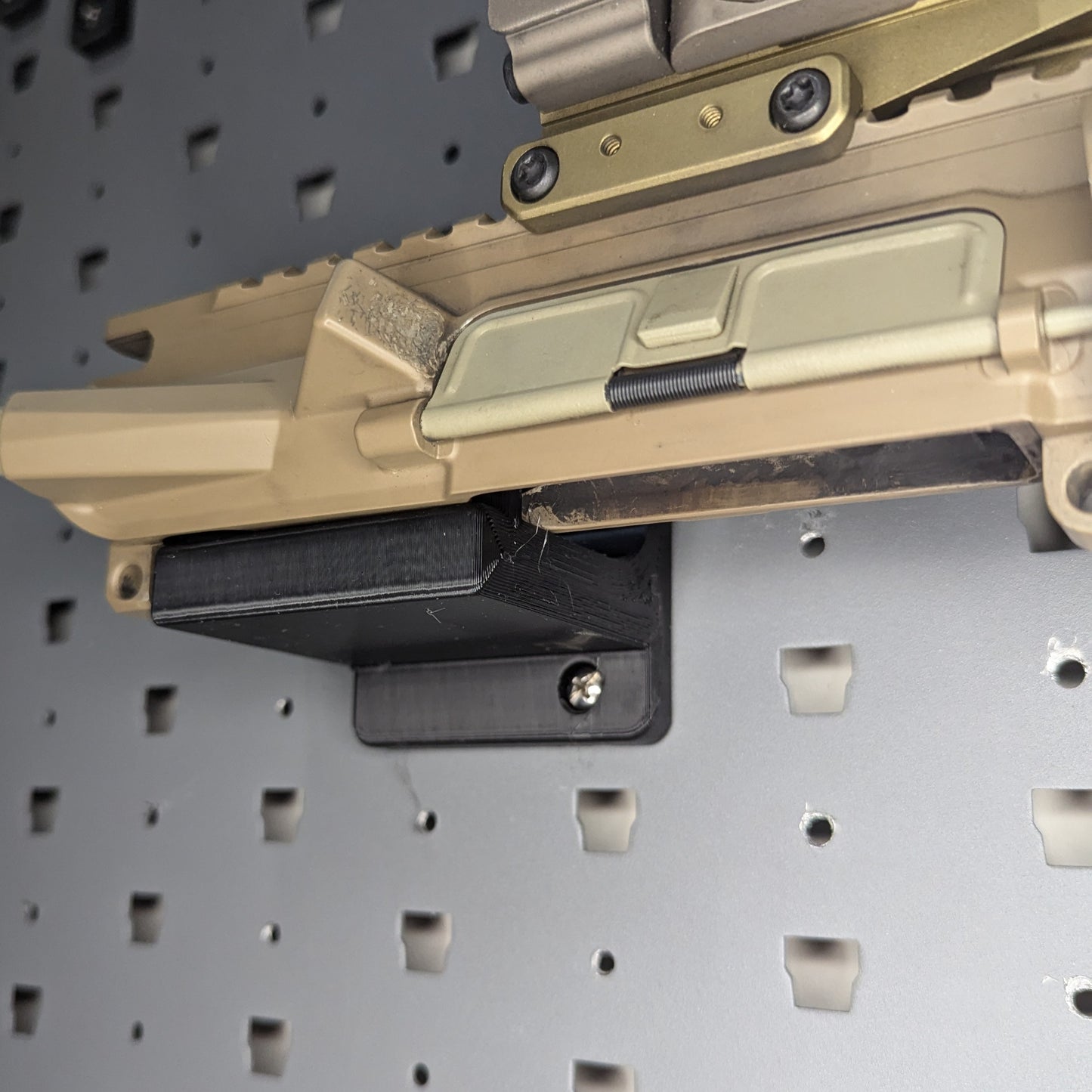 AR 15 Upper Receiver Horizontal Insert Mount - GallowTech | Rifle Holder Storage Rack
