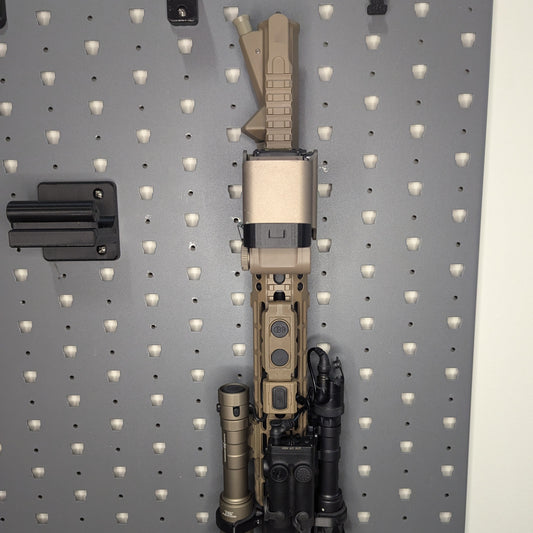 AR 15 Upper Receiver Vertical Insert Mount - GallowTech | Rifle Holder Storage Rack