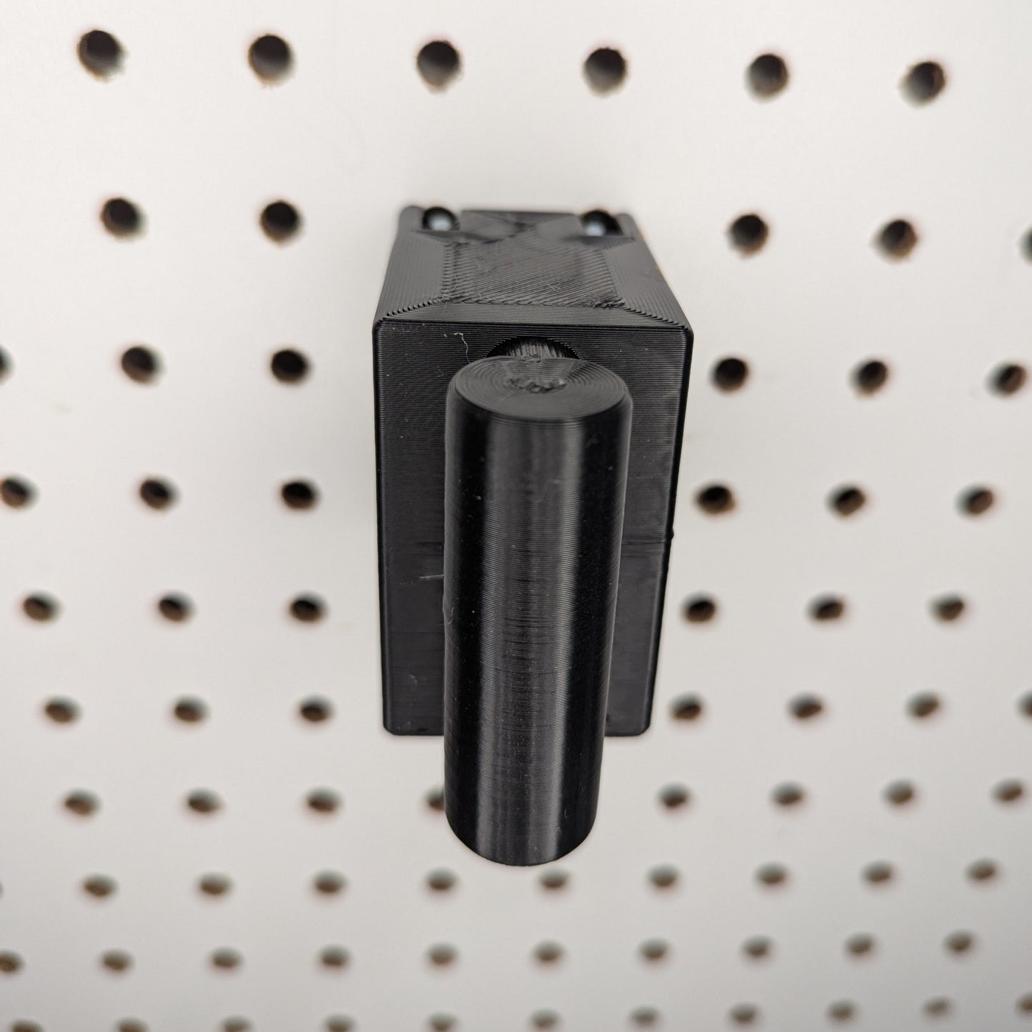 AR 15 Upper Receiver Vertical Insert Mount - Pegboard / IKEA Skadis / Wall Control / Vaultek | Rifle Holder Storage Rack