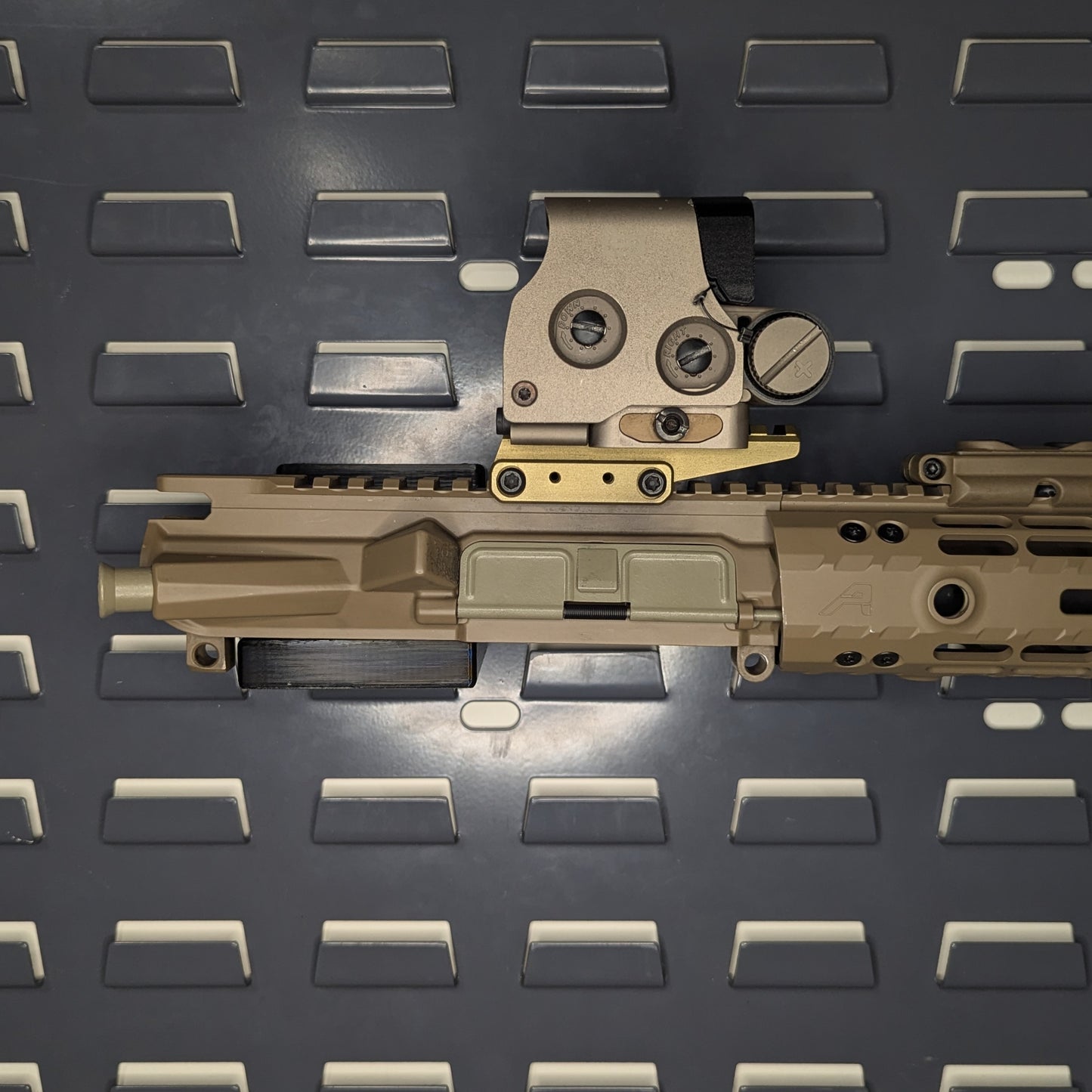 AR 15 Upper Receiver Horizontal Insert Mount - SecureIt / Akro-Mils | Rifle Holder Storage Rack