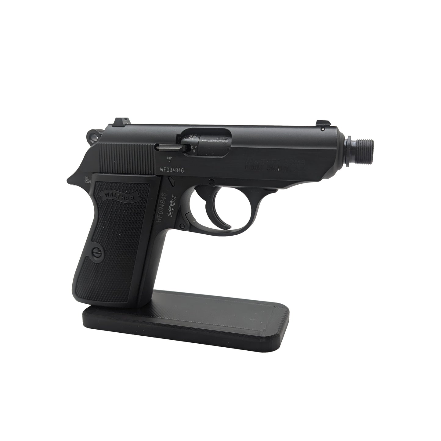 Display Stand for Walther PPK/s 22LR | Handgun Holder Storage Rack
