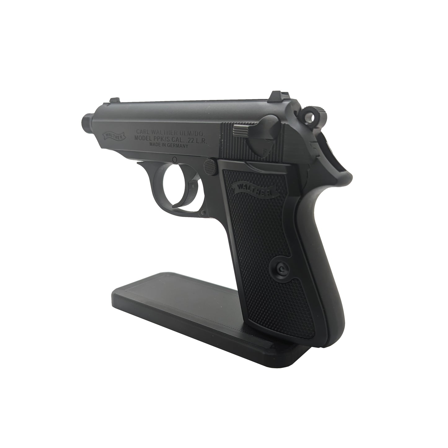 Display Stand for Walther PPK/s 22LR | Handgun Holder Storage Rack