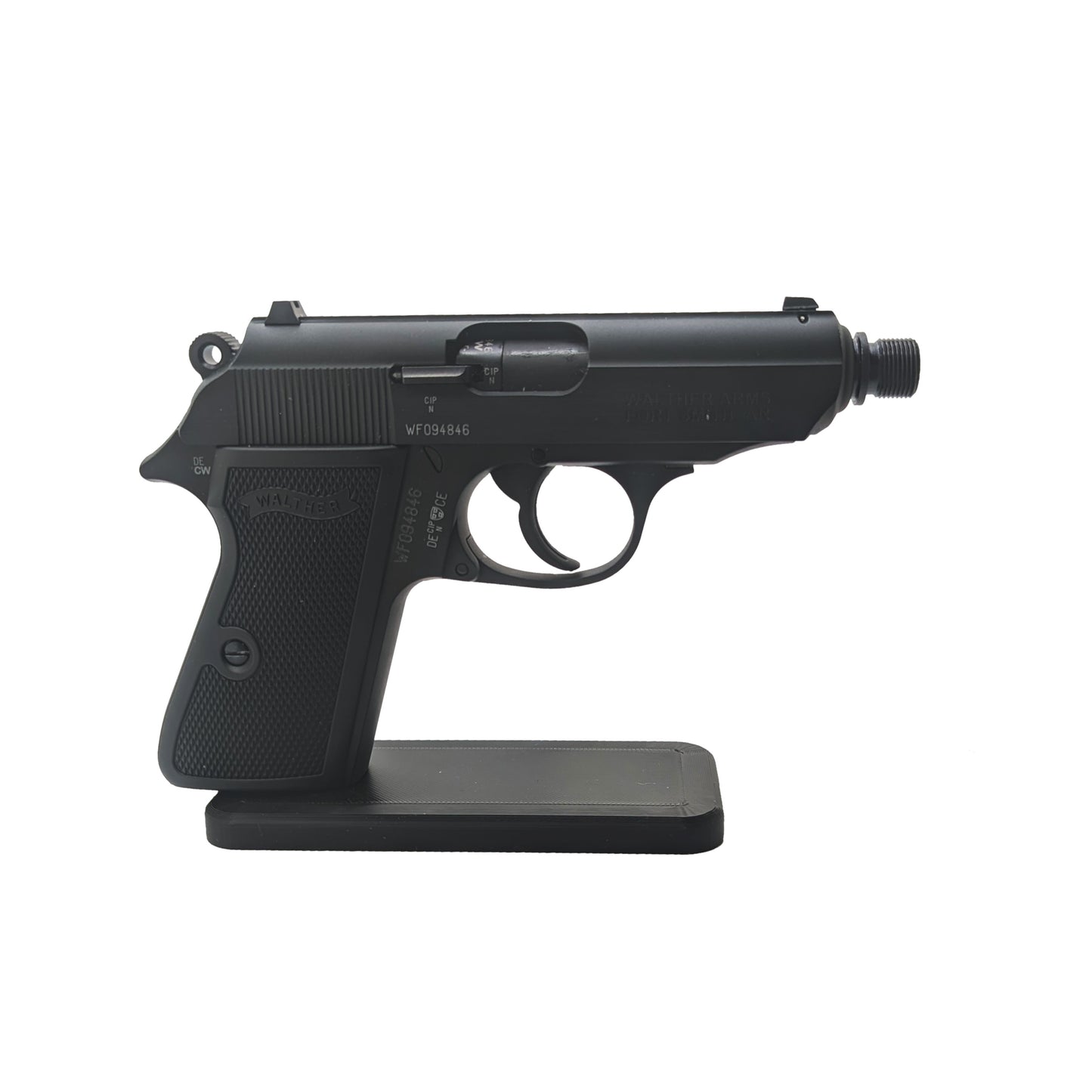 Display Stand for Walther PPK/s 22LR | Handgun Holder Storage Rack