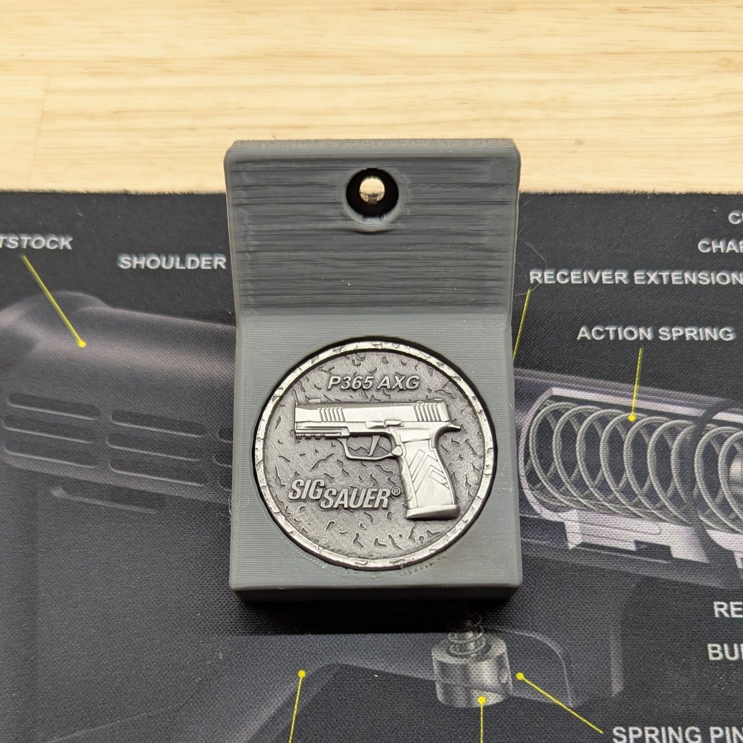 Mount for Sig Legion Challenge Coin - GallowTech | Gear Holder Storage Rack
