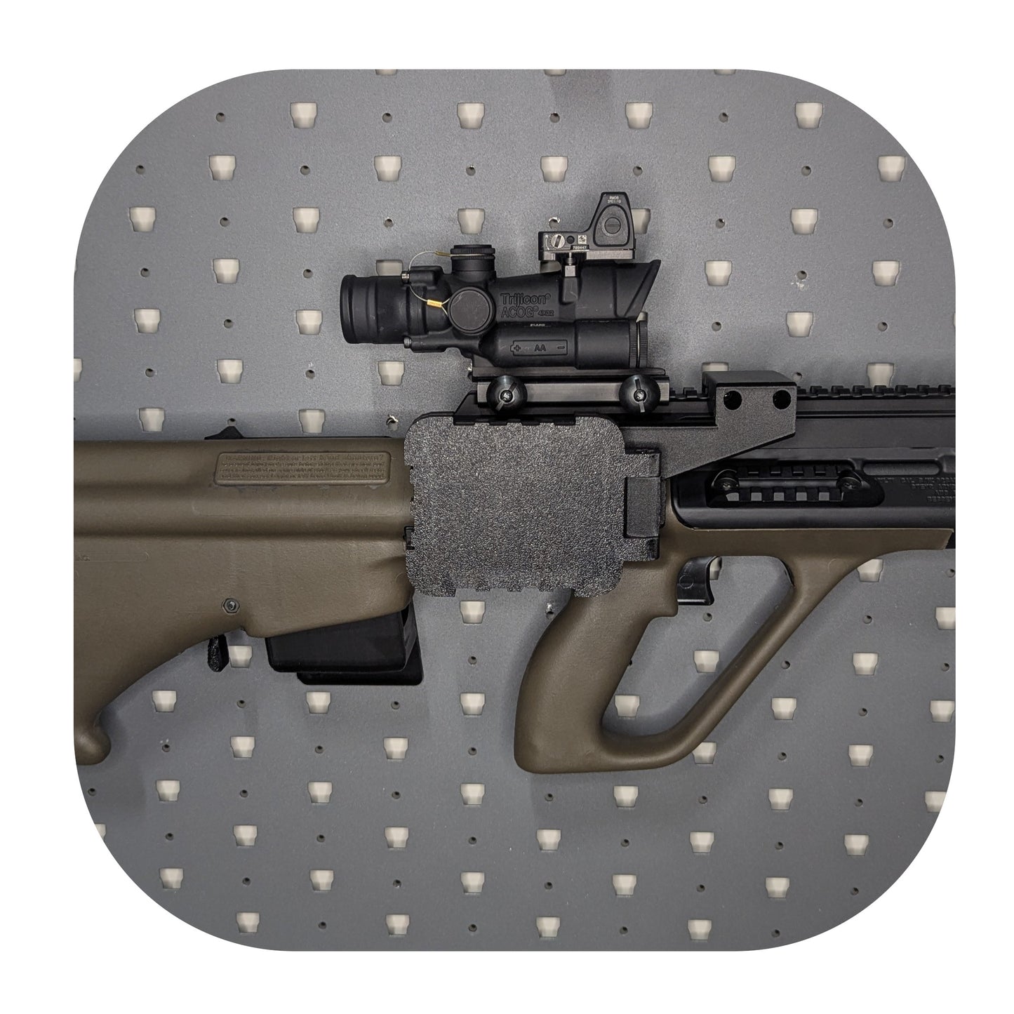 Magwell Mount for Steyr AUG (Waffle Mag) - GallowTech | Rifle Holder Storage Rack