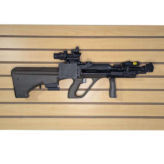 Magwell Mount for Steyr AUG (Waffle Mag) - Slatwall | Rifle Holder Storage Rack