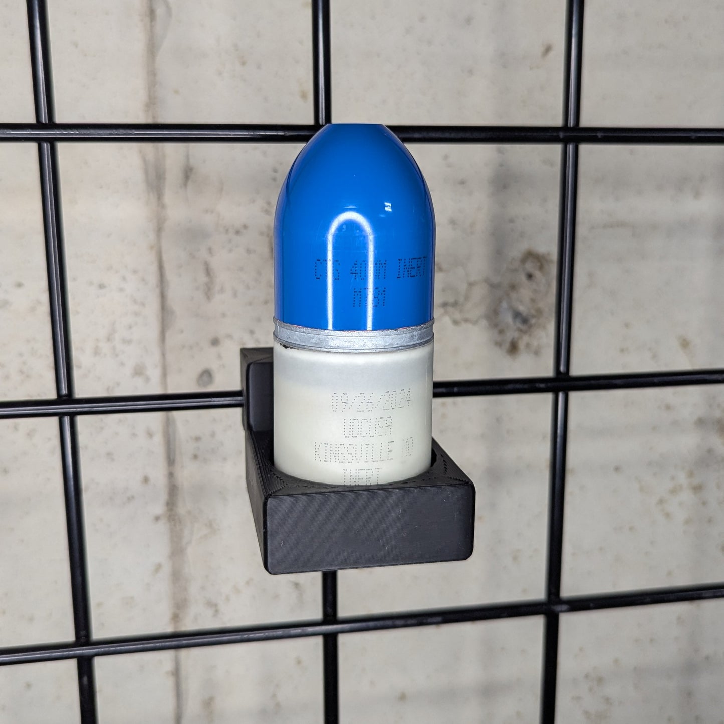 Mount for 40mm Dummy Grenade - Gridwall | Gear Holder Storage Rack