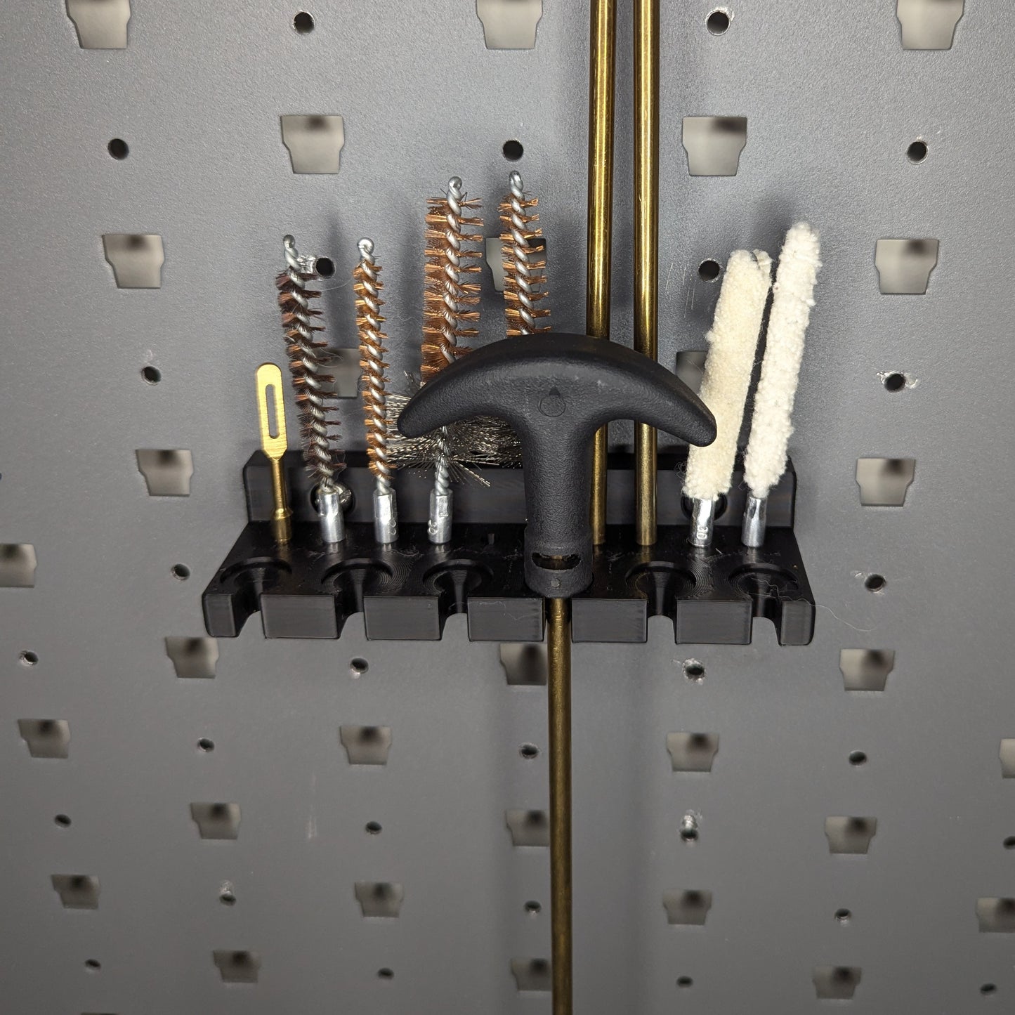 Cleaning Rod and Brush Mount - GallowTech | Reloading Holder Storage Rack