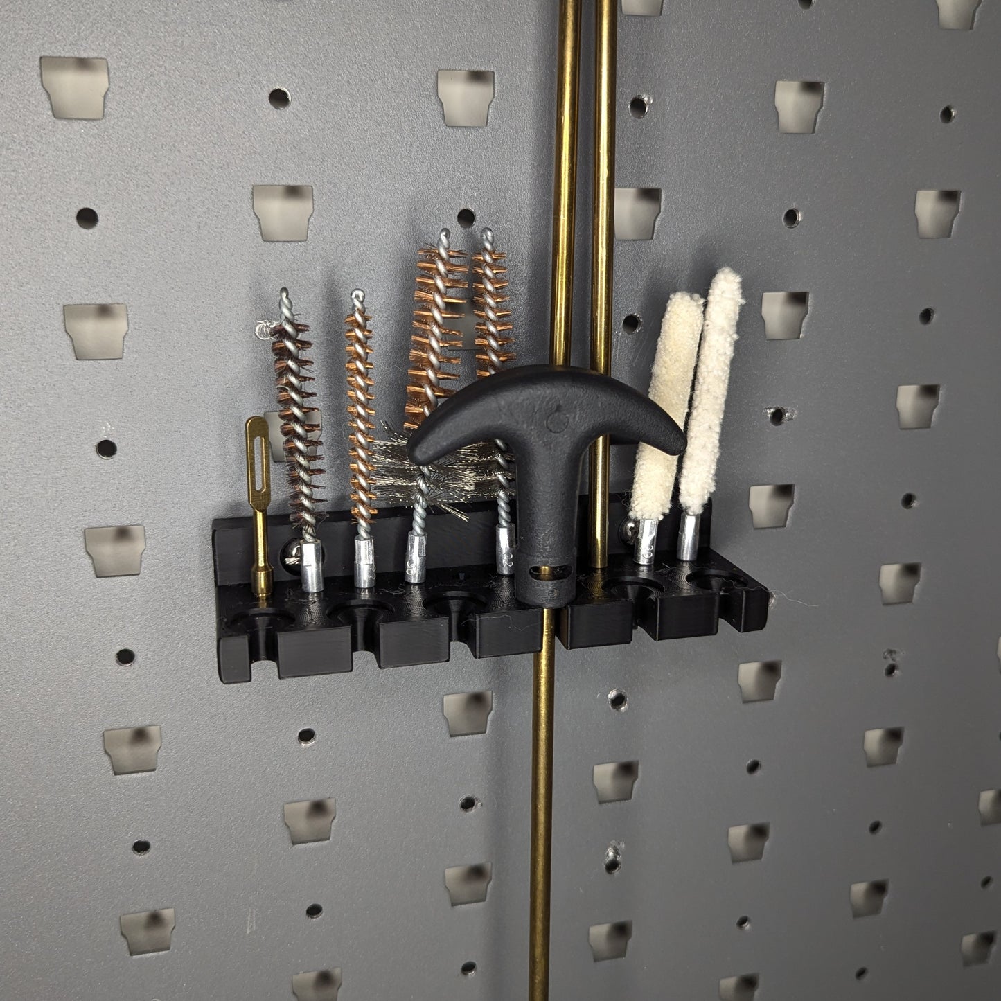 Cleaning Rod and Brush Mount - GallowTech | Reloading Holder Storage Rack
