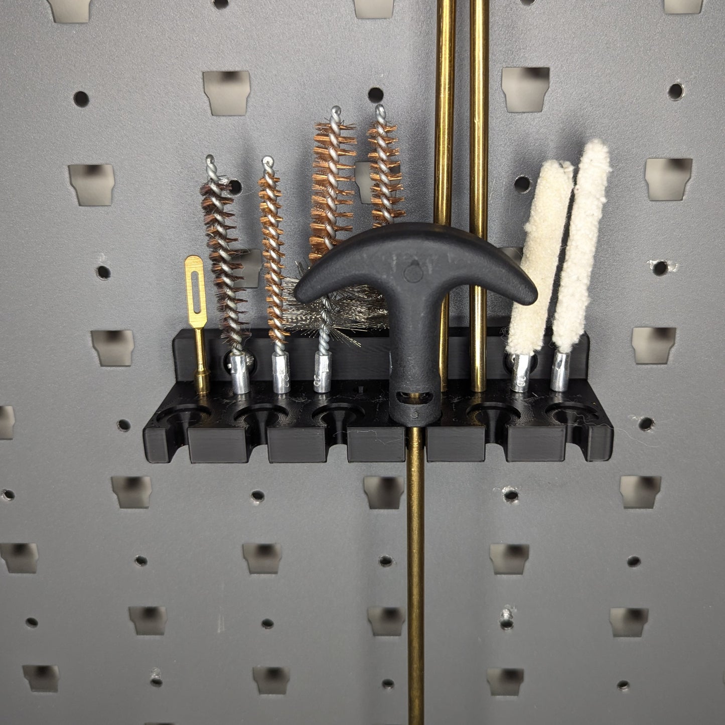 Cleaning Rod and Brush Mount - GallowTech | Reloading Holder Storage Rack