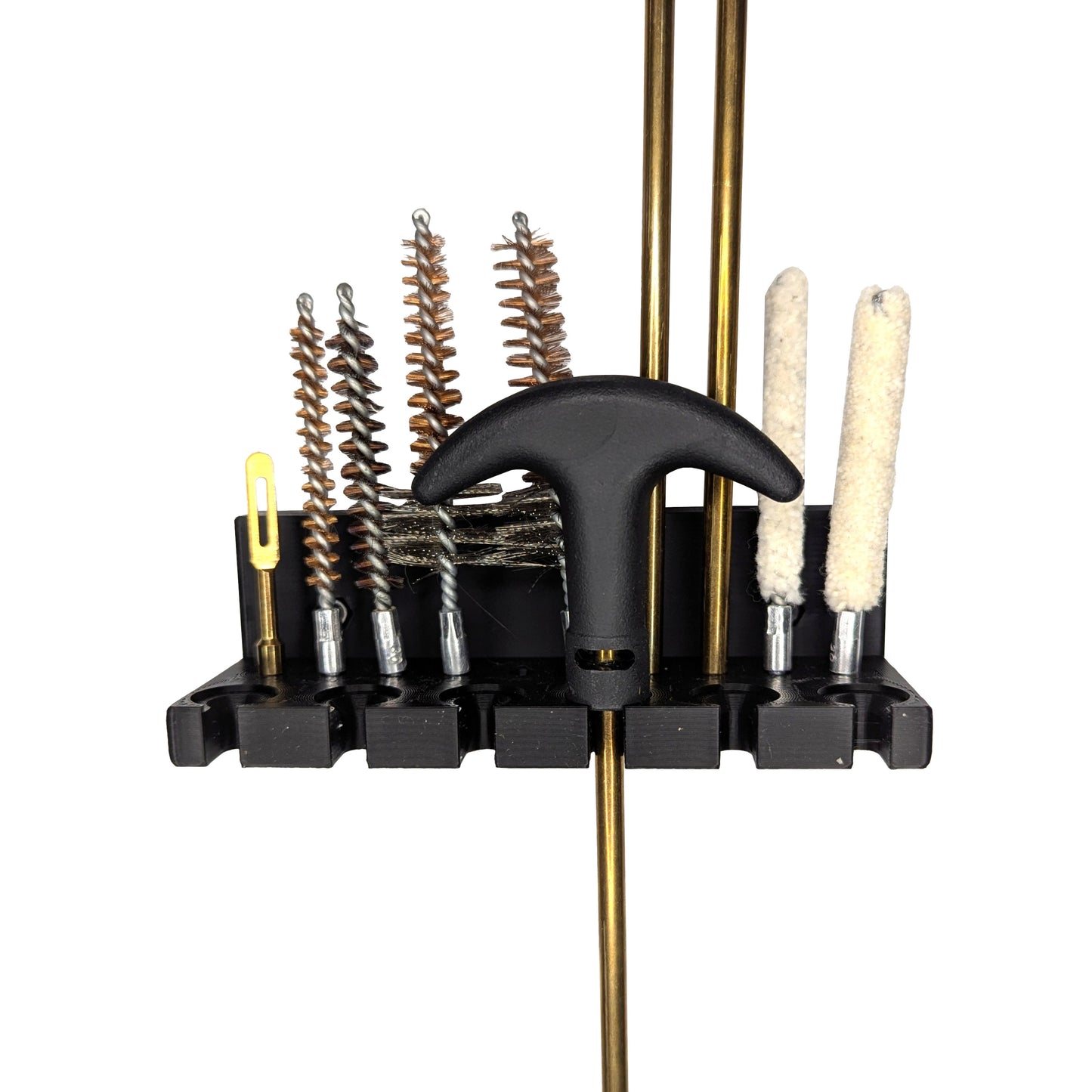Cleaning Rod and Brush Mount - Magnetic | Reloading Holder Storage Rack