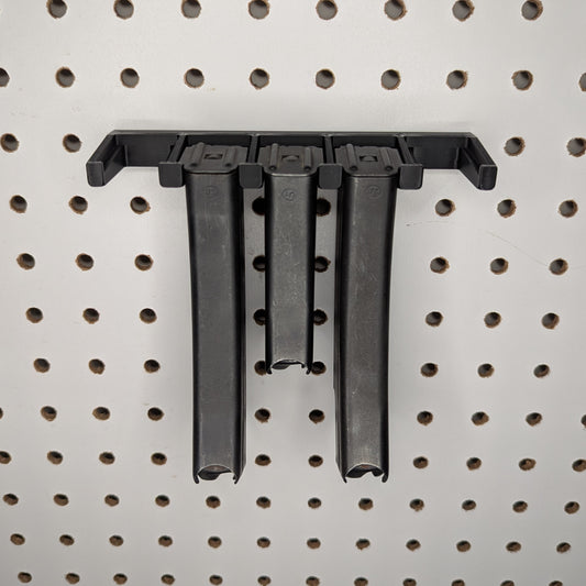 Mount for VZ 61 Skorpion .32 ACP Mags - Pegboard / IKEA Skadis / Wall Control / Vaultek | Magazine Holder Storage Rack