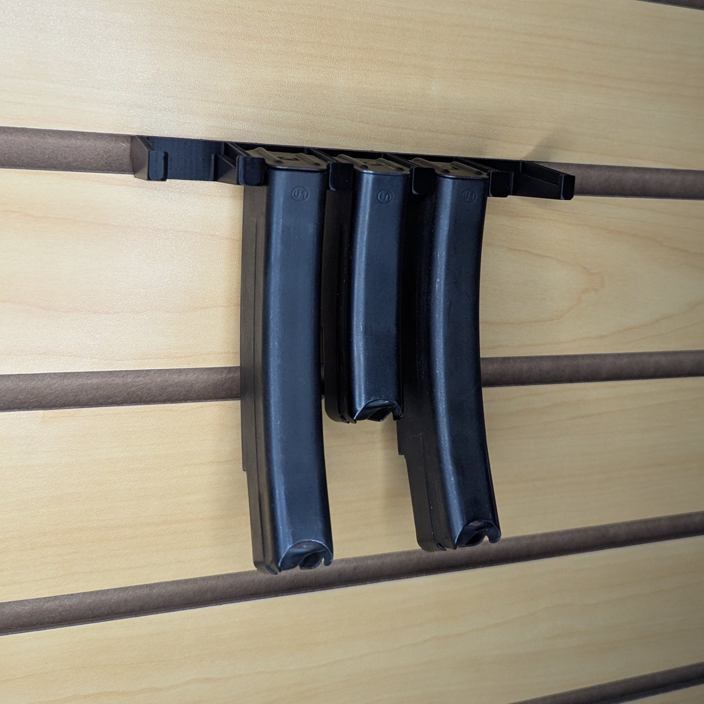 Mount for VZ 61 Skorpion .32 ACP Mags - Slatwall | Magazine Holder Storage Rack