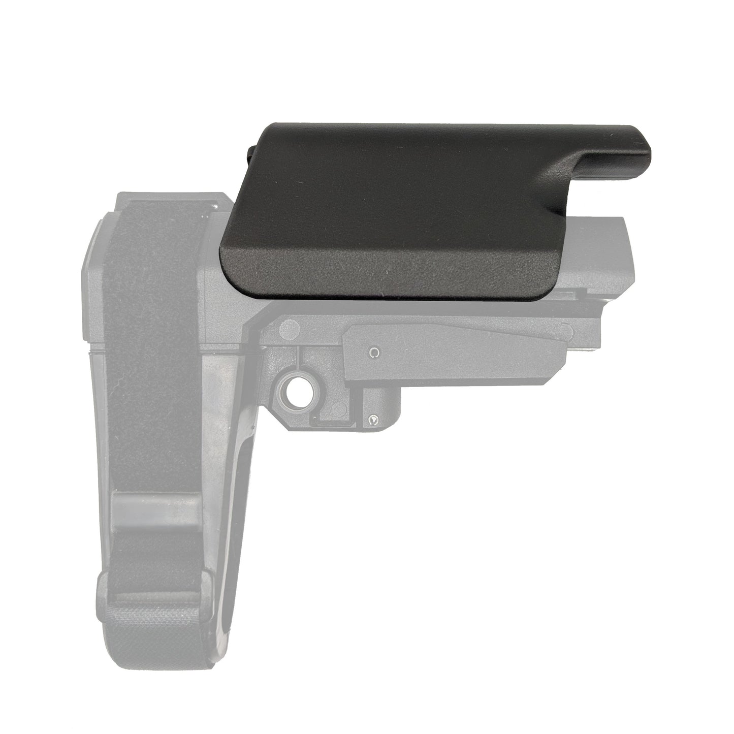 Cheek Riser with Overhang for SBA3 Brace | Multiple Colors Available