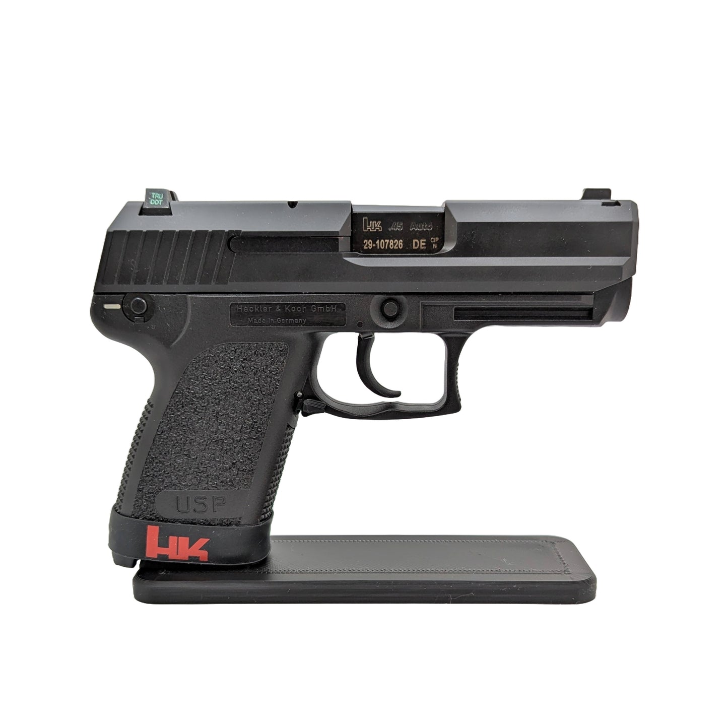 Display Stand for HK USP 45 Compact | Handgun Holder Storage Rack